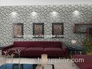 Fashion Wall Art 3D Living Room Wallpaper , Modern 3D Wall Panel for Sofa Background