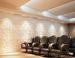 Plant Fiber Precast 3D Wallpapers for Home Decor , Living Room 3D Object Wall Decorative Panels