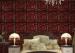 Home Wall European Style Wallpaper Contemporary Mural Leather 3D Wall Panel for Hotel / Office