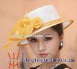 Bright Color Fashionable vintage Straw Hat for Party / Wedding