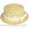 Women's Straw Top Hat with Sweatband, Customized Colors/Sizes and OEM Orders are Accepted