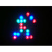 Osnown 64pcs 5mm LEDs 25W LED Moon Flower Light