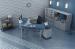 Removable Bedroom / Bathroom Wall Sticker 3D Decorative Wall Panels Sound-absorbing