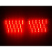 192pcs LEDs RGB LED Shadow Panel Effect Light