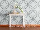 Biodegradable Plant Fiber White Home Decor Wallpapers Graffitic 3D Wall Panels for Living Room