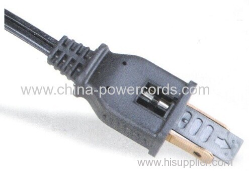 Flat Power Cord with Fuse 5A and 10A