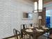 Fiberglass 3D Wall Panels TV Background Wallpaper Foam Sandwich Panels for Office