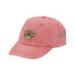 6 Panel Pink Youth Cotton Baseball Caps With Brass Buckle And Grommet , Azo Free