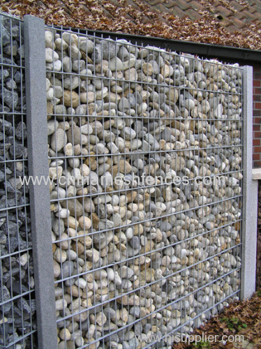 Welded Wire Mesh Stone Fence