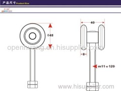 sliding door guide wheel