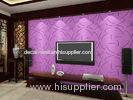 Modern Light Weight Gypsum 3D Wall Panel , Plant fiber 3D Wall Covering 300*300 mm