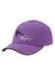 6 Panel Sun Proof Purple Ladies Golf Caps With 3d Embroidered Logo , Snap Back Cap