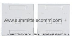 Single Port/Double Ports Face Plate