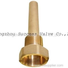 Low Lead Compliant Brass Thermowell