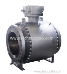 API6D casting metal sealing ball valve