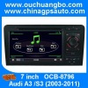 Ouchuangbo 7&quot;Car GPS Navi Multimedia System Audi A3 /S3 (2003-2011) DVD Radio iPod USB