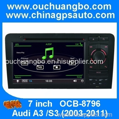 Ouchuangbo 7"Car GPS Navi Multimedia System Audi A3 /S3 (2003-2011) DVD Radio iPod USB