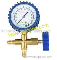 Refrigeration single manifold set single gauge manifold single gauge valve