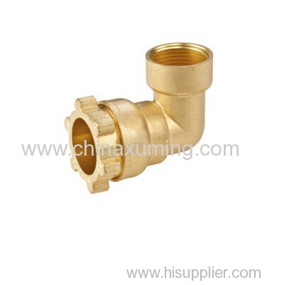 brass female elbow compression fittings