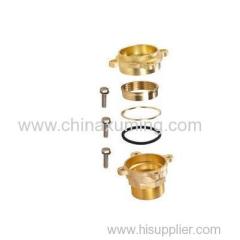 brass male coupling compression fittings for pe pipes