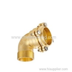 brass male elbow fittings for pe pipes