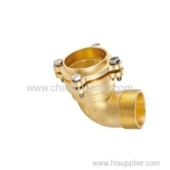 brass male elbow fittings for pe pipes