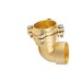 brass female elbow compression fittings for pe pipes