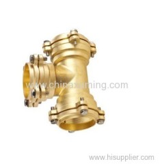 brass tee compression fittings