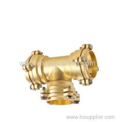 brass tee compression fittings