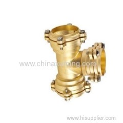 brass tee compression fittings