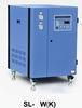 High Cooling Efficiency Plastic Auxiliary Equipments , Energy Saving Water-cooled Chiller