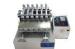 6 Groups Stainless Steel Leather Material Testing Equipment For Friction Decoloration