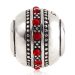 Colorful Sterling Silver Fast Lane Beads with Siam Austrian Crystal European Style