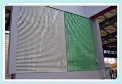 Dongguan Newest 25mm 35mm50mm slat thickness 0.18mm Office Window folding blackout Aluminum Venetian Blinds Shutters