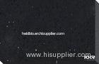 High Polished Black Artificial Quartz Stone Engineered Quartz Stone For Bathroom Vanity Tops