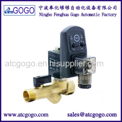 2 way brass electro mechanical water valve pipe timer for drain valves 12v 24v 110v 220v