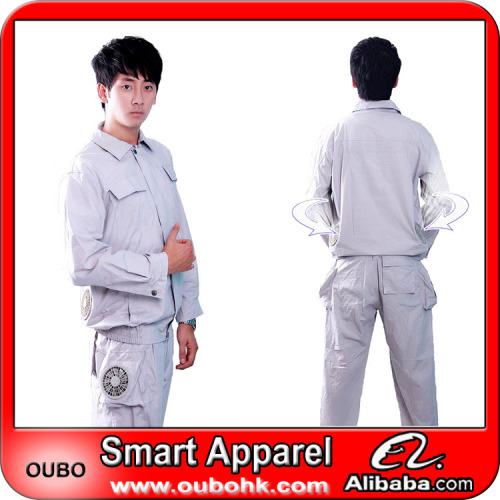 Work Suit With Automatic Cooling System Battery Cooling Clothing Outdoor Working OUBOHK