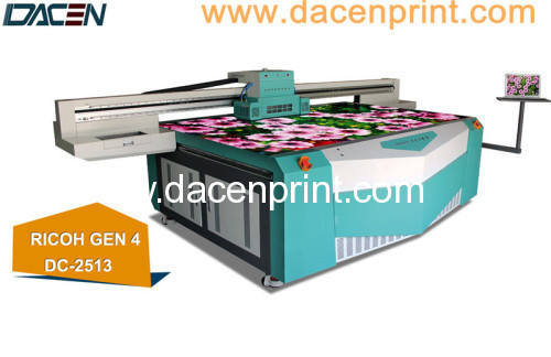 250cm(98") 2513 uv flatbed printer with LED lamps