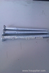 Wood screws hex head zinc plated (DIN571)