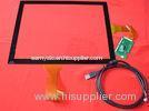 customized 15 Inch five point Projected Capacitive Touchscreen For Order Machine