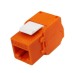 Cat.6 or CAT.6A RJ45 UTP Toolless Keystone Jack