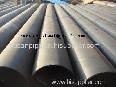 Structure And Sewage longitudinal pipes