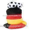 Germany Cheerleading Outdoor Cap Headwear With Three Soccer Balls SCF04