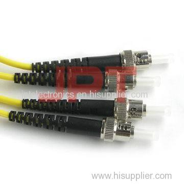 Fiber Optic Cable ST/PC--ST/PC SM Duplex Patch Cord