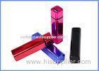 Aluminum Portable USB Power Bank 2600mAh lipstick battery charger as gift for girls