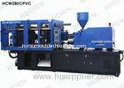 PVC Pipe Fitting Three Screw Injection Molding Machine With Colorful Screen Controller