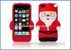 Professional Mobile Phone Accessory , Mobile Phone Case Santa Claus Phone Cover