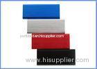 Ultra slim Aluminum Mobile Power Bank Charger , Portable USB External Charger