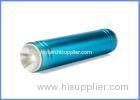 2600mah Cylindrical Portable Mini Power Bank With LED Light For Cellphone