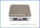 Small Digital Display Portable External Power Bank 7800mAh With MirrorFace